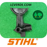 Raccordo Porta Valvola Sifato Serbatoio Miscela Motosega Stihl MS150 MS151 ricambio LCVERDE.com 11463532700