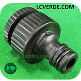 Attacco Raccordo Rapido Presa Rubinetto 1/2" 3/4" Tubo Acqua Giardinaggio Giardino Irrigazione Idropulitrice accessori LCVERDE.com