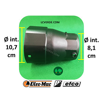 Riduzione Terminale Tubo Soffiatore OleoMac BV900 BV901 Efco SA9000 SA9010 ricambio LCVERDE.com 2509000