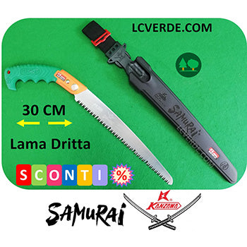 Segaccio Seghetto Samurai Kanzawa 30 cm potatura pota piante alberi frutto giardinaggio agricoltura camping bushcraft arboricoltura outdoor forestale LCVERDE.com GKS300LH
