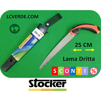 Segaccio Seghetto Stocker Maestral 250 potatura pota taglio 25 cm piante alberi frutto giardinaggio agricoltura camping bushcraft outdoor forestale arboricoltura LCVERDE.com