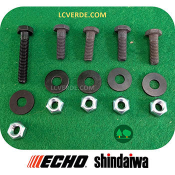 Serie Bullone Perno Vite Dado Rondella Boccola Lama Tagliasiepe Echo HC1501 HCR1501 Shindaiwa DH221 ricambi LCVERDE.com
