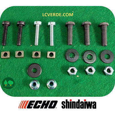 Serie Bullone Perno Vite Dado Rondella Boccola Lama Tagliasiepe Echo HCR165ES Shindaiwa DH165ST ricambi LCVERDE.com
