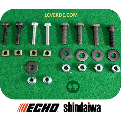 Serie Bullone Perno Vite Dado Rondella Boccola Lama Tagliasiepe Echo HCR185ES Shindaiwa DH185ST ricambi LCVERDE.com