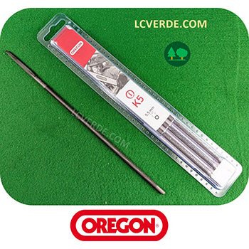Set 3 pz Lima Tondino Oregon Affilatura Manuale Catena Motosega diametro 5,5 mm Passo 3.8 grande accessori LCVERDE.com