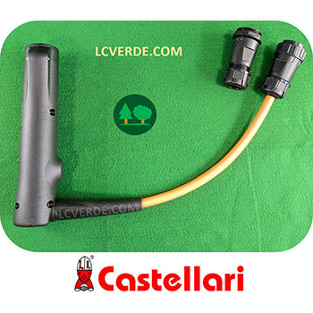 Set Impugnatura Abbacchiatore Elettrico Raccolta Olive Castellari Olivance Vertigo ricambi LCVERDE.com OE300320