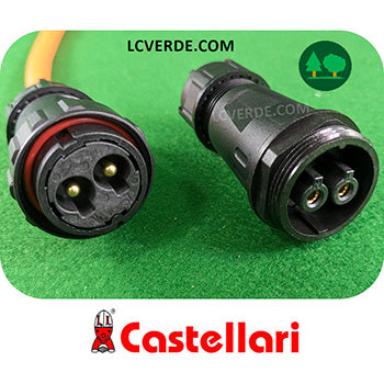 Set Impugnatura con Cavo Abbacchiatore Elettrico Raccolta Olive Castellari Olivance Vertigo ricambi LCVERDE.com OE300320