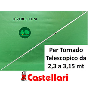 Set Trasmissione Interna Lunga Telescopica Abbacchiatore Scuotitore Castellari Tornado Fenix ricambi LCVERDE.com TO900116