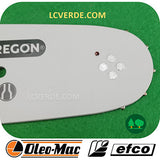 Barra Spranga 46 cm Motosega OleoMac Efco Maglie 72 Passo .325 ricambi LCVERDE.com 50310206r spare part