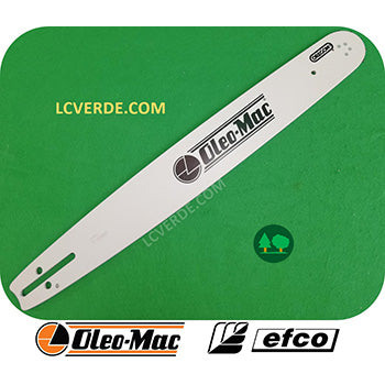 Barra Spranga 50 cm Motosega OleoMac Efco Maglie 72 Passo 3.8 ricambi LCVERDE.com 50310177r GSH51 GSH5100 GSH56 GSH560 MTH5100 MTH5600 MTH510 MTH560