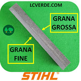 Stihl Pietra Mola Ravvivamola Affilatura Forbice Troncarami Cesoia Coltello Ascia Machete Roncola LCVERDE.com 00008816002