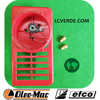 Supporto Filtro Aria Soffiatore OleoMac BV900 BV901 Efco SA9000 SA9010 ricambi LCVERDE.com