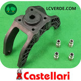 Supporto Staffa Pettine Astine Abbacchiatore Aria COmpressa Pneumatico Castellari Vertigo PN ricambi LCVERDE.com VE100190