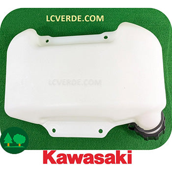 Supporto + Serbatoio Miscela Motore Kawasaki TJ53 Decespugliatore ricambio LCVERDE.com 51001-2343