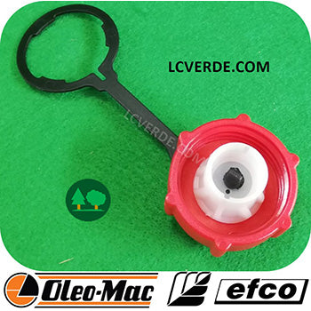 Tappo Serbatoio Miscela Atomizzatore Soffiatore OleoMac BV900 BV901 MB90 MB900 Efco SA9000 SA9010 AT900 AT9000 ricambio LCVERDE.com