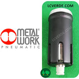 Bicchiere Tazza Filtro Regolatore 3/8" 1/2" Aria Compressa Pneumatica Metal Work ricambi LCVERDE.com