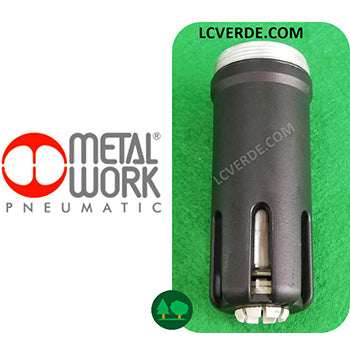 Tazza Olio Lubrificatore 1/4" Aria Compressa Pneumatica Metal Work ricambi LCVERDE.com