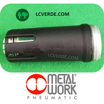 Bicchiere Tazza Olio Lubrificatore 1/4" Aria Compressa Pneumatica Metal Work ricambi LCVERDE.com