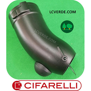Terminale Tubo Curvo Uscita Bocca Tonda Sferica Soffiatore Cifarelli BL1200 BL6S ricambi LCVERDE.com 2412301