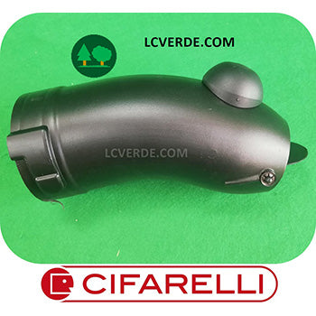 Terminale Tubo Curvo Uscita Bocca Tonda Sferica Soffiatore Cifarelli BL1200 BL6S ricambio LCVERDE.com 2412301