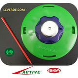Testina Decespugliatore 120 Pomello Rinforzato Pomolo Acciaio Active Ibea Sfalcio Taglio Erba Batti e Vai Decespugliatore LCVERDE.com