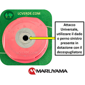 Testina Speedy M Tap 4 universale Maruyama Decespugliatore sconto promozione offerta LCVERDE.com taglio sfalcio erba