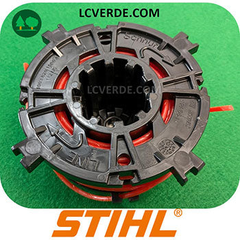 Testina Pomello Bobina Pomolo Rocchetto Metallo Acciaio Long Life AutoCut 36-2 46-2 56-2 Batti & Vai Decespugliatore Stihl ricambio LCVERDE.com 40037104310 spare part