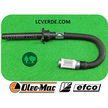 Tubo Pescaggio Serbatoio Olio Catena Motosega OleoMac 925 GS260 Efco 125 MT2600 ricambi LCVERDE.com