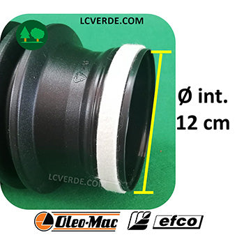 Tubo Flessibile Soffiatore Atomizzatore OleoMac BV900 BV901 Efco SA9000 SA9010 ricambi LCVERDE.com 0G43400 spare part