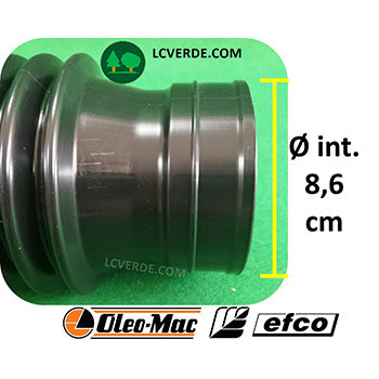Tubo Flessibile Soffietto Soffiatore Atomizzatore OleoMac BV163 BV900 MB90 MB900 Efco AT900 AT9000 SA2063 SA9000 ricambi LCVERDE.com spare part