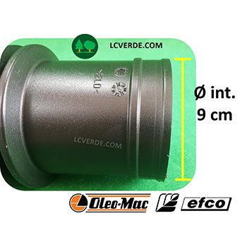 Tubo Flessibile Soffietto Atomizzatore OleoMac MB90 MB900 Efco AT900 AT9000 ricambi LCVERDE.com spare part