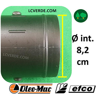 Tubo Innesto Girevole Soffiaggio Aria Soffiatore OleoMac BV900 Efco SA9000 ricambi LCVERDE.com spare parts