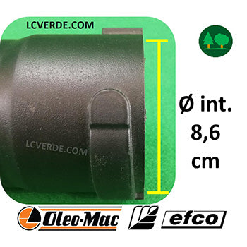 Tubo Prolunga Innesti Soffiaggio Aria Soffiatore OleoMac BV900 Efco SA9000 ricambi LCVERDE.com spare parts