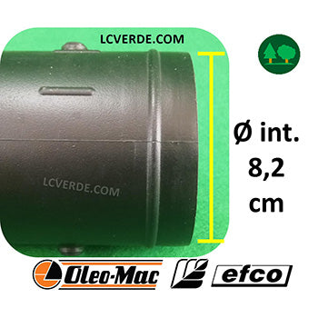 Tubo Prolunga Innesti Soffiaggio Aria Soffiatore OleoMac BV900 Efco SA9000 ricambi LCVERDE.com spare part