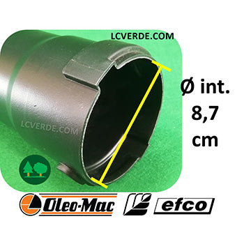 Tubo Terminale Finale Innesti Soffiaggio Aria Soffiatore OleoMac BV900 Efco SA9000 ricambi LCVERDE.com spare parts