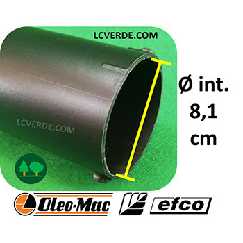 Tubo Terminale Finale Innesti Soffiaggio Aria Soffiatore OleoMac BV900 Efco SA9000 ricambi LCVERDE.com spare part