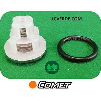 Valvola Aspirazione Mandata Pompa Irrorazione Comet APS51 APS61 APS71 APS96 ricambi LCVERDE.com 1220003500 valvole spare part