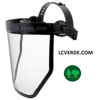 Visiera Schermo Rete Standard Decespugliatore DPI Dispositivo Protezione Individuale LCVERDE.com 22770