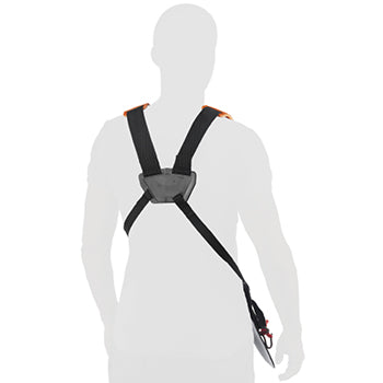 cinghiaggio semiprofessionale doppio Tecomec decespugliatore accessorio abbigliamento LCVERDE.com