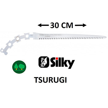 lama ricambio 30 cm tsurugi silky segaccio seghetto pota potatura taglio legno agricoltura giardinaggio arboricoltura forestale outdoor camping survivor bushcraft fai da te LCVERDE.com KSI345130