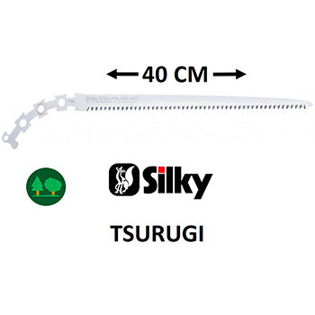 lama ricambio 40 cm tsurugi silky segaccio seghetto pota potatura taglio legno agricoltura giardinaggio arboricoltura forestale outdoor camping survivor bushcraft fai da te LCVERDE.com KSI345140