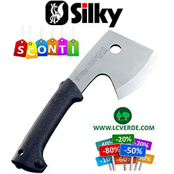 Accetta SILKY ONO 120 Ascia Roncola Machete Forestale Camping Survivor Campeggio Fai da Te www.LCVERDE.com sconto promozione offerta