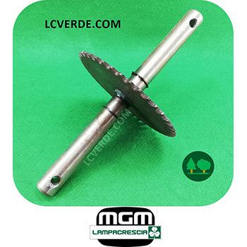 Albero Fresa Assale Zappette Motozappa MGM Lampacrescia DL301 ricambi LCVERDE.com 150162