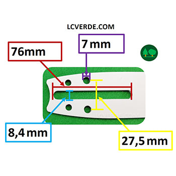 Barra per motosega Carving: da 25 cm - Passo 1/4 - 1.3 mm