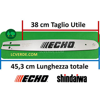 Barra Spranga Motosega Echo 38 cm Passo 325 Maglie 64 ricambio LCVERDE.com ECA38LRV50D Sugihara spare parts