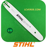 Barra Spranga Rollomatic Mini 35 cm Motosega Stihl  Maglie 50 Passo 3.8 Spessore 1.1 ricambi LCVERDE.com 30050003909