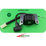 Bobina Accensione Elettronica Corrente ACTIVE decespugliatori 2.5 2.9 ricambio LCVERDE.com 22509 spare parts