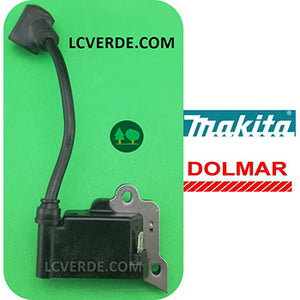 Bobina Elettronica Accensione Corrente Motosega Makita EA3100 EA3110 Dolmar PS310 PS311 ricambi LCVERDE.com 24218