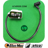 Bobina Elettronica Accensione Corrente Motosega OleoMac Efco 956 962 965 156 162 165 GS630 MT6300 ricambio LCVERDE.com