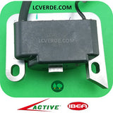 Bobina Elettronica Accensione Decespugliatore Active 3.5 4.0 4.5 5.5 6.5 Ibea 35 40 45 55 ricambi LCVERDE.com 22005 spare parts